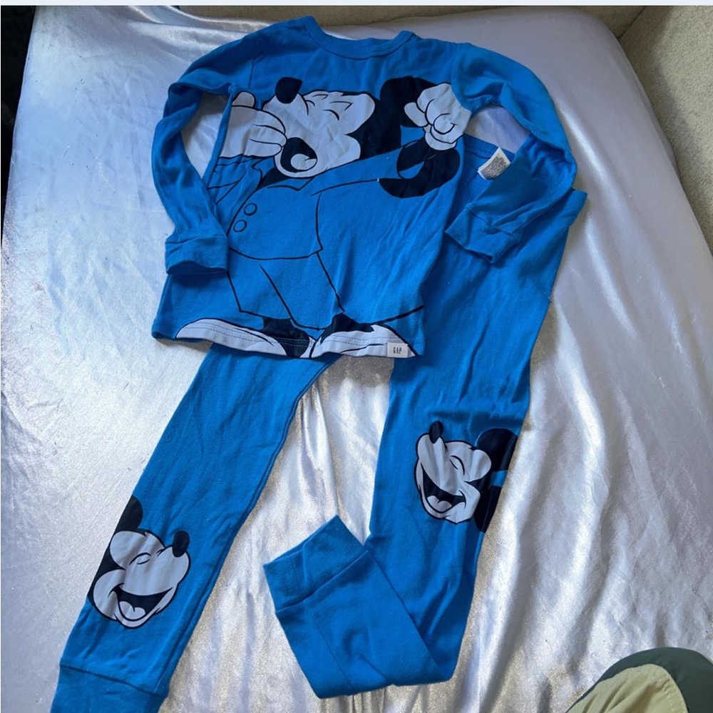 GAP Mickey Mouse set pajamas pants with long sleeve